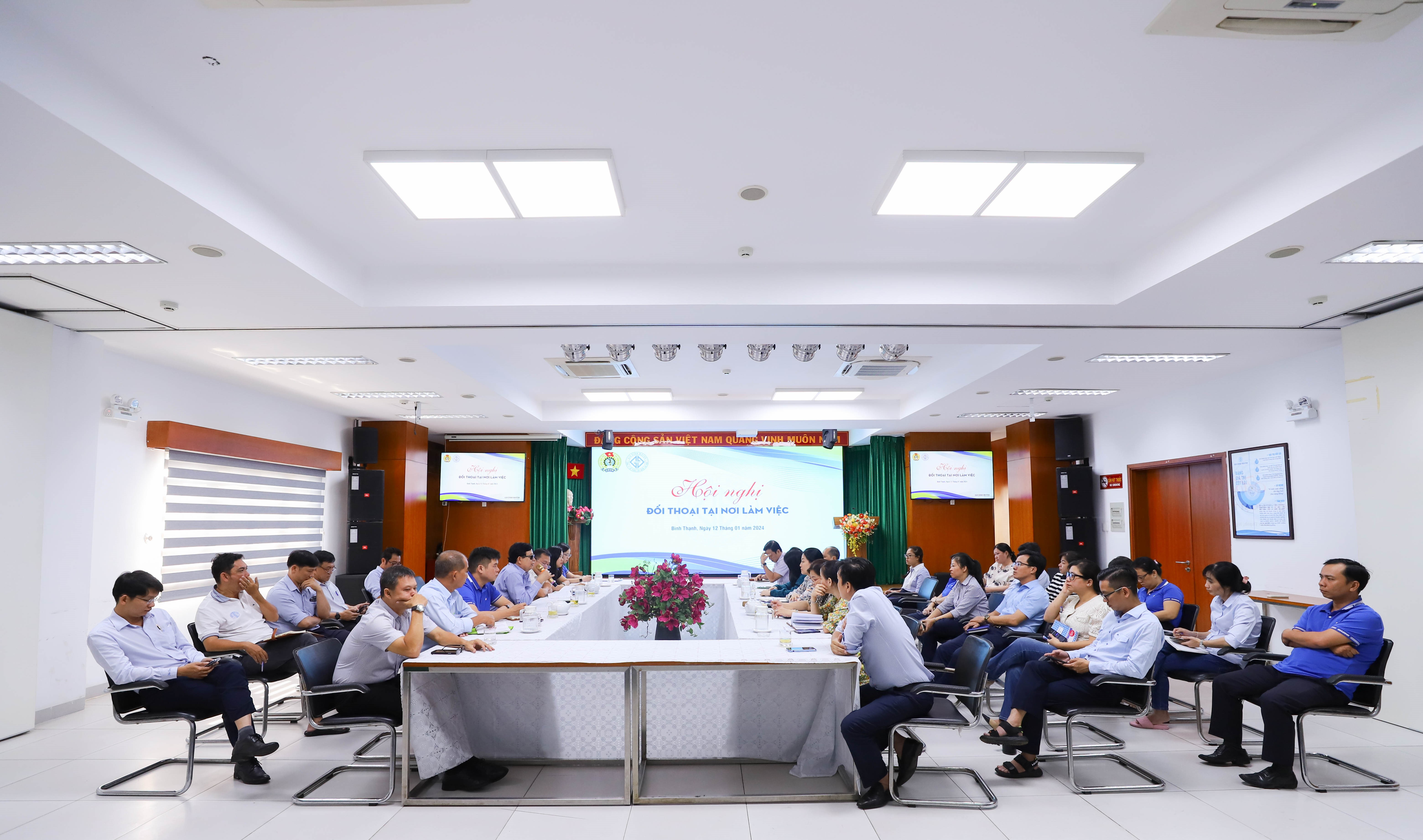 Hội nghị đối thoại tại nơi làm việc - Công ty CPCN Gia Định